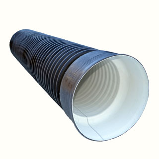 Труба канализационная гофрированная SN 6 230/200 мм