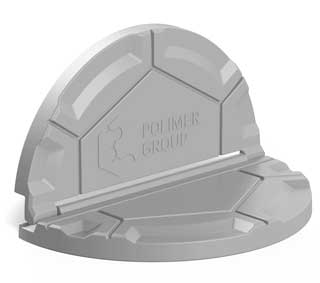 Крышка колодца складная серая Роса