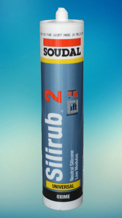 Нейтральный силикон Soudal Silirub 2 310 мл купить в Москве низкие цены