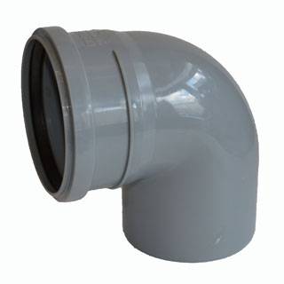Отвод для внутренней канализации Синикон стандарт 110 мм 90 градусов